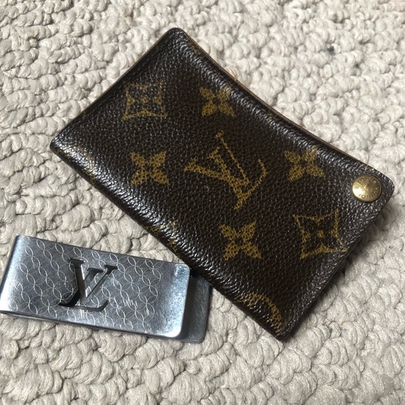 Louis Vuitton credit card holder and money clip - Picture 1 of 10